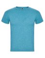 Heren T-shirt FOX Roly CA6660 heather turquoise